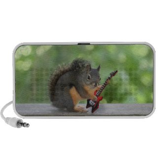 Squirrel Playing Electric Guitar