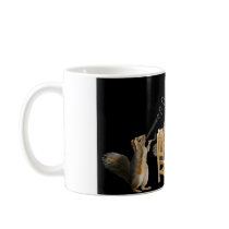 Squirrel Poker mugs by Charlieishere Squirrel Poker mugs