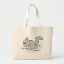 Squirrel Sciuridae Chipmunks Marmots Cute Cartoon Bags