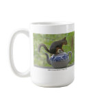Squirrel Sitting on a Teapot Mug