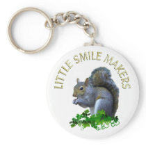 Squirrel Smile Makers keychains