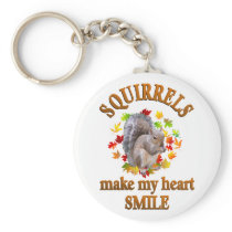 SQUIRREL SMILES keychains