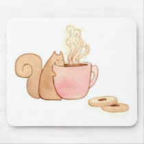 Squirrel Snack Mousepad