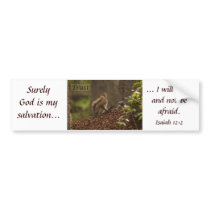 Squirrel - Trust Bumper Sticker