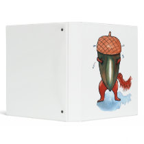 Squirrel with Acorn Binder