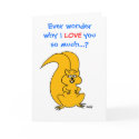 Squirrelly All Purpose Greeting Card