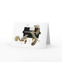 Squirrels at the Piano cards