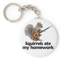 Squirrels ate my homework keychains