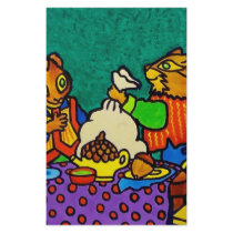Squirrels lunch by Piliero stationery by piliero Squirrels lunch by Piliero stationery