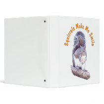 Squirrels Make Me Smile binders by TLArnold Squirrels Make Me Smile binders