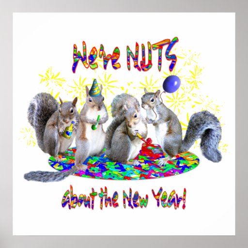 Funny New Year Posters & Prints