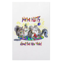 Squirrels New Year stationery by holidayideas Squirrels New Year stationery