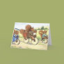 Squirrels on Bikes Card