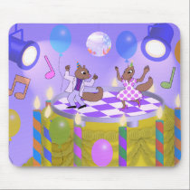 Squirrels on Cake Mousepad