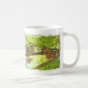 Squirrels peering - Mug by GardenDelightsArts Squirrels peering - Mug
