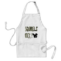 Squirrels Rock! Apron