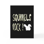 Squirrels Rock! Greeting Card