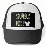 Squirrels Rock! Hat
