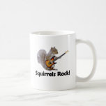 Squirrels Rock! Mugs