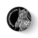 Squirrely Artist v.1 Pinback Buttons