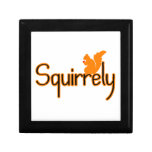 Squirrely Squirrel Jewelry Box