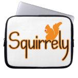 Squirrely Squirrel Laptop Sleeve