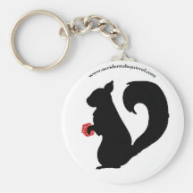 Squirrely Stuff! Keychain