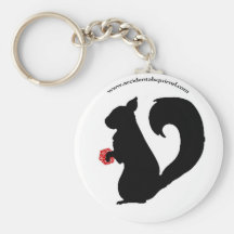 Squirrely Stuff! Keychain