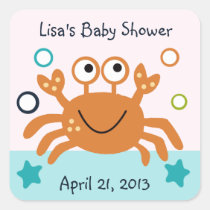 Squirt Bubbles/Crab Stickers/Envelope Seals stickers