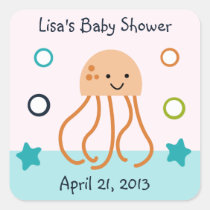 Squirt Bubbles/Jellyfish Stickers/Envelope Seals stickers