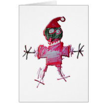 Squish Santa Card