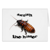 Squish the Hisser Greeting Cards