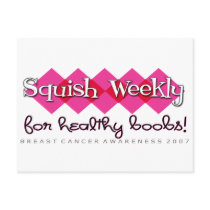 Squish Weekly: Breast Cancer Awareness Postcard