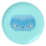 Squishies Blue Bloop Plate