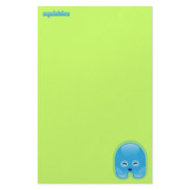 Squishies Blue Wassat Stationery