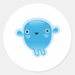 Squishies Blue Woot Stickers
