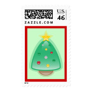 Squishies Christmas Squee Tree Medium Postage stamp