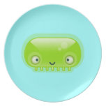 Squishies Green Bloop Plate
