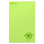 Squishies Green Woot Stationery