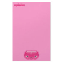 Squishies Pink Bloop Stationery