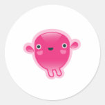Squishies Pink Woot Stickers