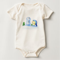 Squishy Littlekins in the Snow t-shirts by halegrafx Squishy Littlekins in the Snow t-shirts