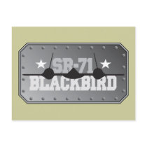 SR-71 Blackbird Post Card