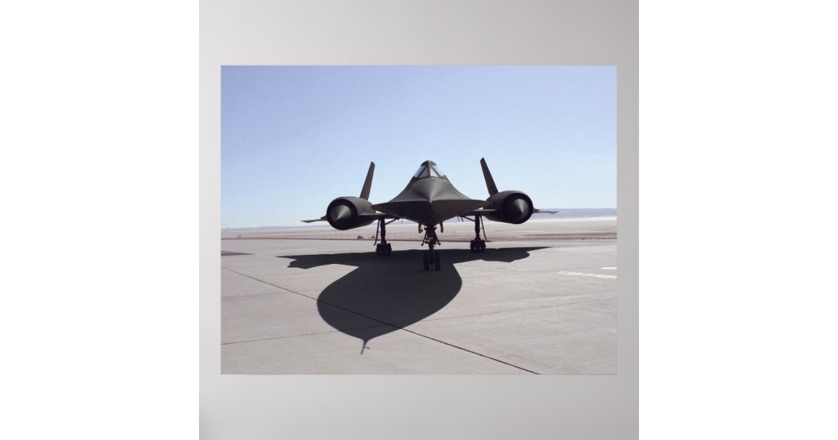 Sr 71 Blackbird Poster Zazzle