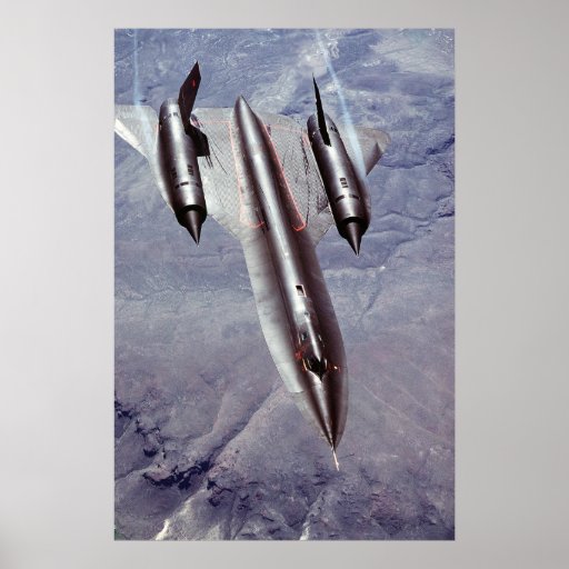 Sr 71 Blackbird Poster Zazzle