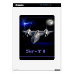 Sr-71 military spy plane decal for iPad