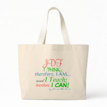 SRF Teacher Quote Tote - Your Initials ! bags