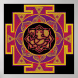 Sri Ganesh Yantra Posters Sri Ganesh Yantra Posters