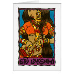 Sri Lakshmi Greeting Card