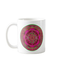 Sri Lakshmi Yantra Mandala Mug